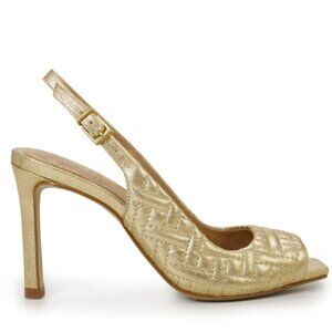 Vince Camuto Gold Heels